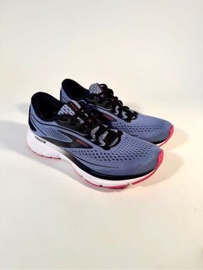 Brooks Trace 2 Cushioned Neutral Running Walking Shoes Gray Pink Women’s Sz 6